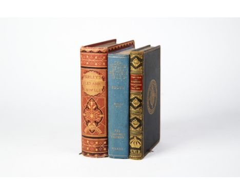 PETER PARLEY (SAMUEL GRISWOLD GOODRICH) TALES ABOUT ANIMALS pictional and gilt cloth, William Tegg and Co 1875 (some damp dam