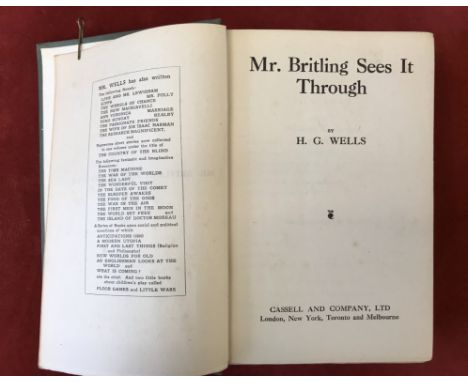 Mr. Britling Sees It Through&nbsp;First edition, 1916