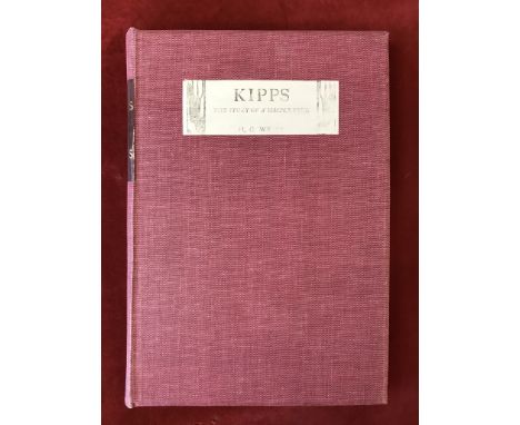 Kipps: The Story of a Simple Soul&nbsp;Modern binding of the serialisation in the Pall Mall Magazine 1905, together with a ph