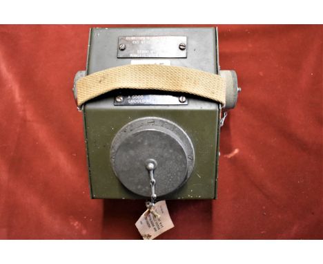 Condition Indicator dated 1955 by the British Army which was used&nbsp; to check the output power level of&nbsp; the SR B70 r