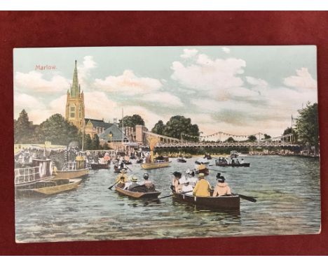 Military Camp Postcard - 1909 Bordon Camp S.O./Hants fine cancel, double ring