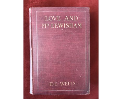 Love and Mr. Lewisham&nbsp;by H.G. Wells, First edition, no D/W