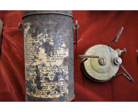 British Military Thermos flask for keeping food hot or cold. Used by British and Allied forces during WWII. Sadly not in very