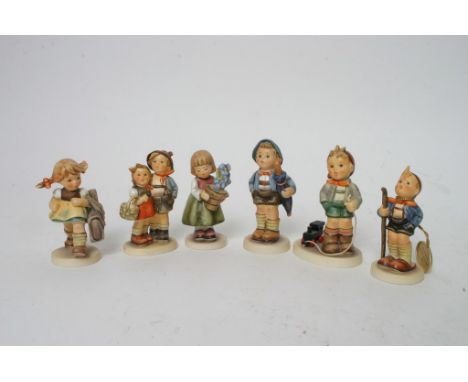 Six boxed Goebel Hummel figures