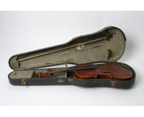 A copy of a Stradivarius and one other violin for restoration