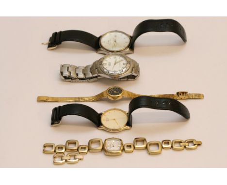 A collection of various wristwatches including Boxed Fossil, Citizen and Lorus