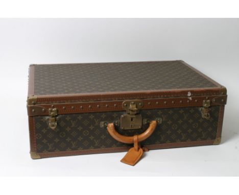 A Louis Vuitton trunk