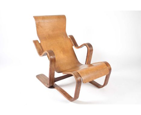A 20th century Marcel Breuer (1902-1981) for Isokon "short chair" initially designed in 1936 and produced until 1939 by Isoko