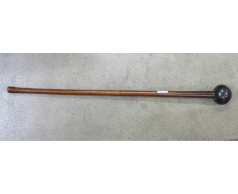 An African knobkerrie, 84.5cm 