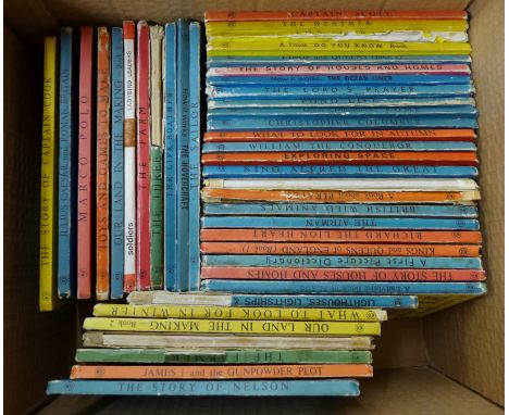 A box of vintage Ladybird books, 1950s-70s 