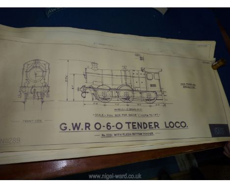 A quantity of John E. Skinley Plans for ''Signal Cabin - full size for ''O'' gauge - 7mm to 1 foot'', Gauge 1 10mm to 1 ft fo