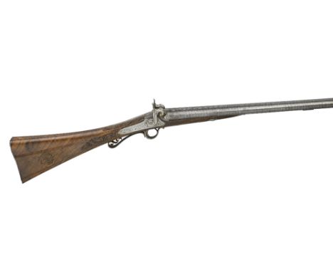 A FINE FRENCH D.B. SINGLE TRIGGER PERCUSSION SPORTING GUN BY HENRI LEPAGE, DATED 1842, MADE FOR LOUIS PHILIPPE, KING OF FRANC