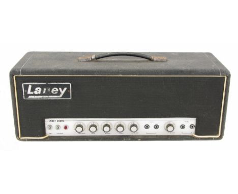 Pete Overend Watts (Mott the Hoople) - 1970s Laney Sound 60 watt guitar amplifier head, ser. no. 3240Please note: Whilst all 