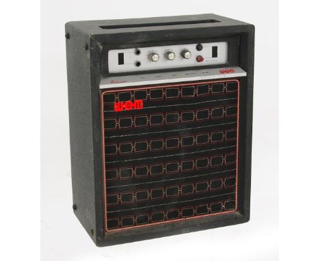 Pete Overend Watts (Mott the Hoople) - Watkins WEM Westminster guitar amplifier, made in England, ser. no. CW73332 (powers up