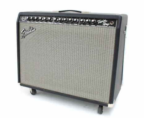 Fender Twin-Amp guitar amplifier, made in USAPlease note: Whilst all electrical items sold by Gardiner Houlgate have passed a