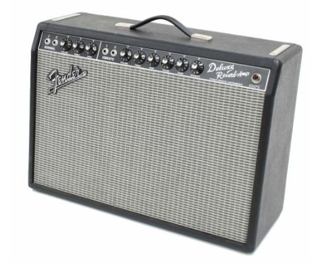 Fender '65 Deluxe Reverb guitar amplifier, made in USA (new/old stock)Please note: Whilst all electrical items sold by Gardin