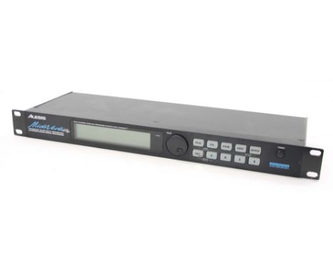 Alesis Midiverb 4 rack unit, with reference manual