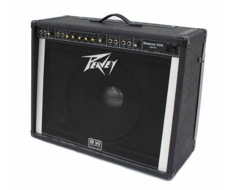 Peavey Session 400 limited guitar amplifier, made in USA, with replacement 15" speaker *Sold by the vendor of the Franklin pe