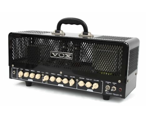 Vox Night Train 50H-G2 guitar amplifier head, boxed (new/old stock)Please note: Whilst all electrical items sold by Gardiner 