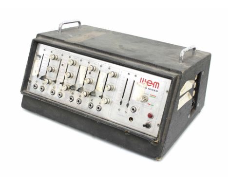WEM PA band mixer, made in EnglandPlease note: Whilst all electrical items sold by Gardiner Houlgate have passed a PAT safety
