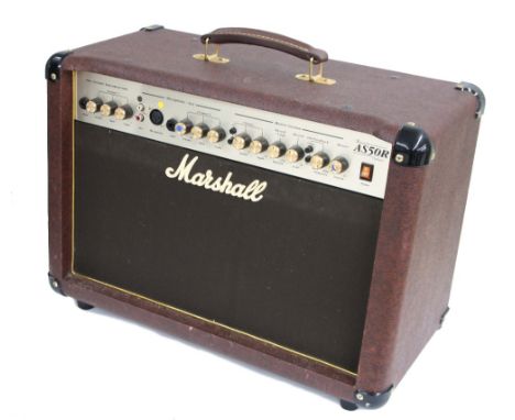 Marshall Acoustic Soloist AS50R guitar amplifierPlease note: Whilst all electrical items sold by Gardiner Houlgate have passe