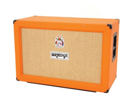 Orange Amplification PPC212 guitar amplifier speaker cabinet, made in England