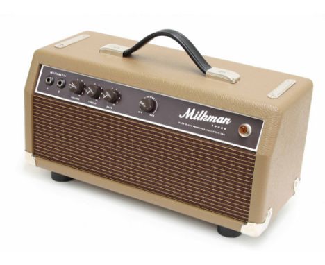 Milkman Sound 1 watt guitar amplifier head, made in USA, chocolate tolexPlease note: Whilst all electrical items sold by Gard
