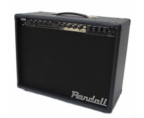 Randall RM50 50 watt tube combo guitar amplifier, with Blackface & Plexi modules, made in Korea, boxedPlease note: Whilst all