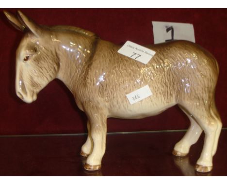 Melba ware donkey