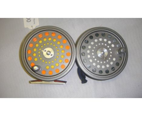 Hardy fly fishing reel JLH # 7 101 &amp; spare spool