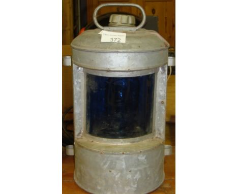 Galvanised ships light