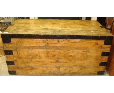 Vintage pine trunk