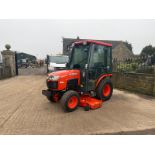 2014 KUBOTA B2530 25HP 4WD COMPACT TRACTOR WITH UNDERSLUNG DECK