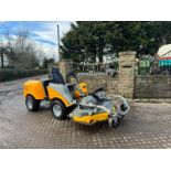 2008 STIGA TITAN 26H 4WD DIESEL OUTFRONT RIDE ON MOWER