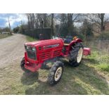 YANMAR YM2820D 28HP 4WD COMPACT TRACTOR WITH YANMAR RSC1600 ROTAVATOR