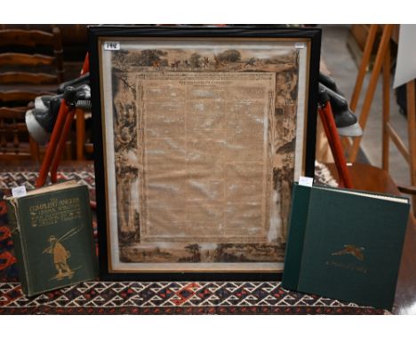Walton, Izaak and Thorpe, James (ill), The Compleat Angler with tipped-in colour plate gilt dec green cloth Hodder &amp; Stou