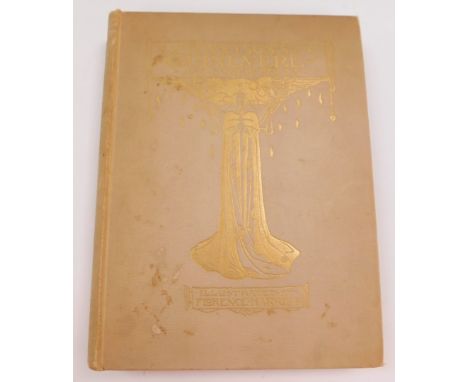 Alfred Lord Tennyson: Guinevere, and other poems, illustrated by Florence Harrison, gilt tooled cloth, first edition, publish