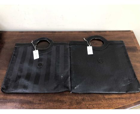 Fendi. Two vintage Fendi tote-style bags. 