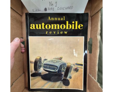 Book.- Annual automobile review 1953-54. No.1. Edition Ami Guichard.