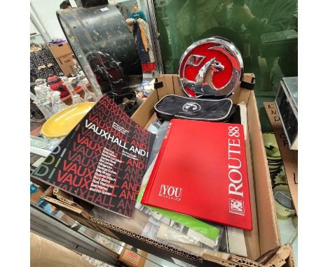 A collection of Vintage 1970's &amp; 80s Vauxhall motorcars related advertising ephemera etc.
