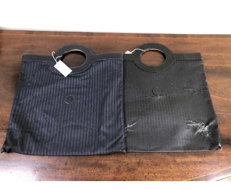 Fendi. Two vintage Fendi tote-style bags. 