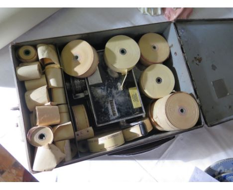 A Set Right Bus Conductor's Ticket Machine and in case and with tickets