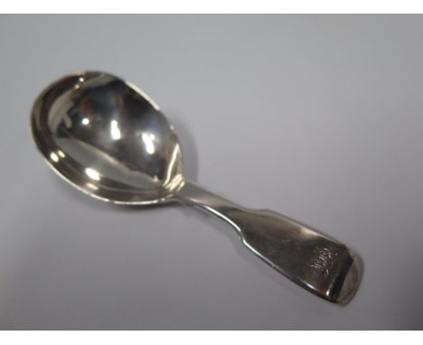 A Victorian Silver Caddy Spoon, London 1844, William Eaton, 15g