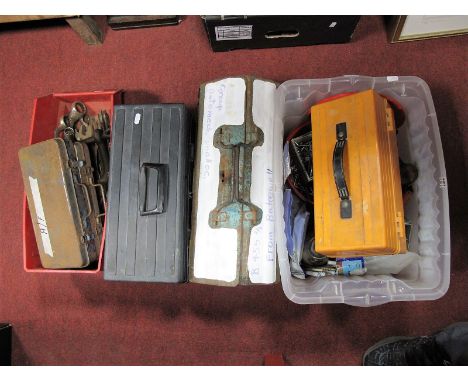 Socket Sets, spanners, screws, and other DIY tools.