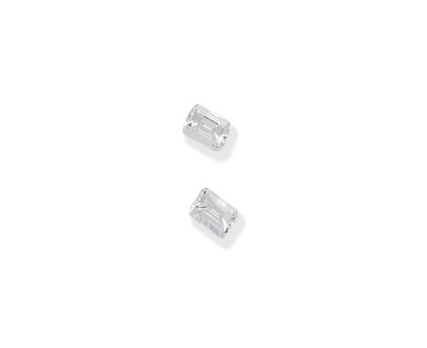 Two unmounted diamondsThe two step-cut diamonds weighing 1.18 and 1.13 carats (2)For further information on this lot please v