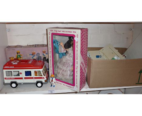 Doctors &amp; Nurses Super Set by Playpeople, a Playmobile ambulance and collection of plastic figures of hospital workers, n