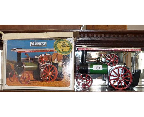 A Mamod Steam Tractor, boxed