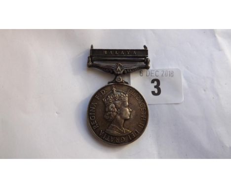 Elizabeth II general service medal to CPL K.M. Robinson  R. signs        