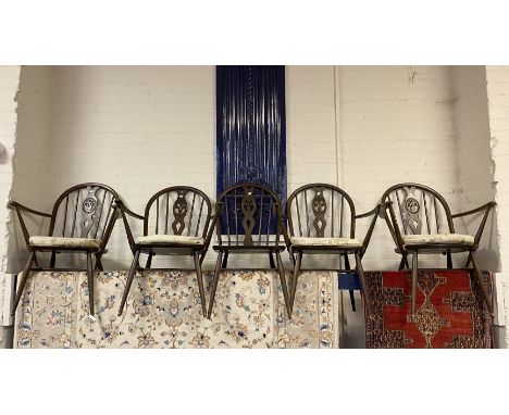 5 ERCOL CHAIRS