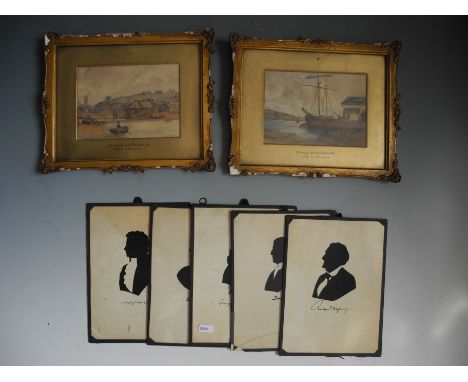 Quantity of paintings to include S J BEER (1875-1952) pair of framed, glazed, signed, 20th Century, watercolour on paper, one